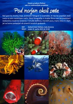 Pod morjem okoli sveta - Šoštaj vabilo